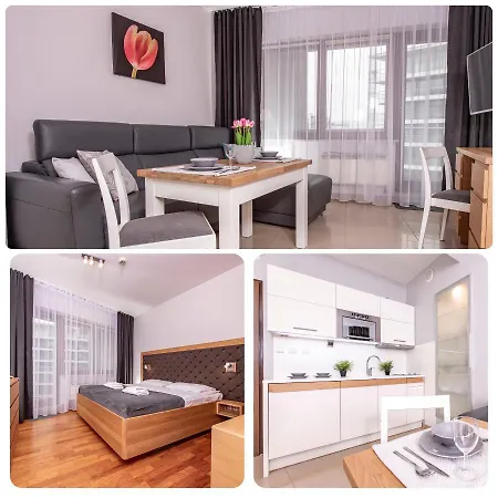 アパート Prywatny 413 W Arka Medical Przy Plazy